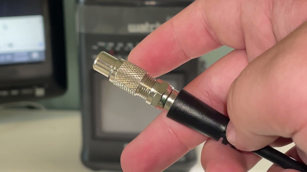 Sony MEGA Watchman FD-510 and How To Hook Stuff Up To It