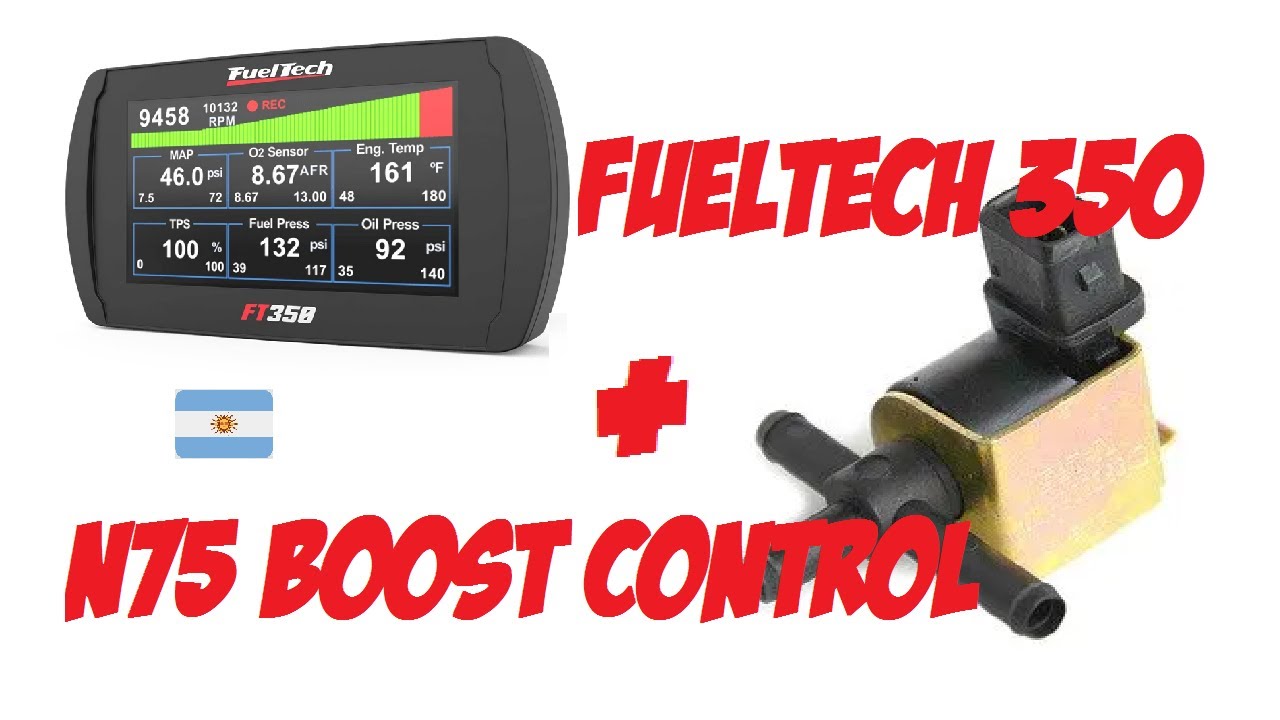 Fueltech 350 boost controller, booster N75 [Español]