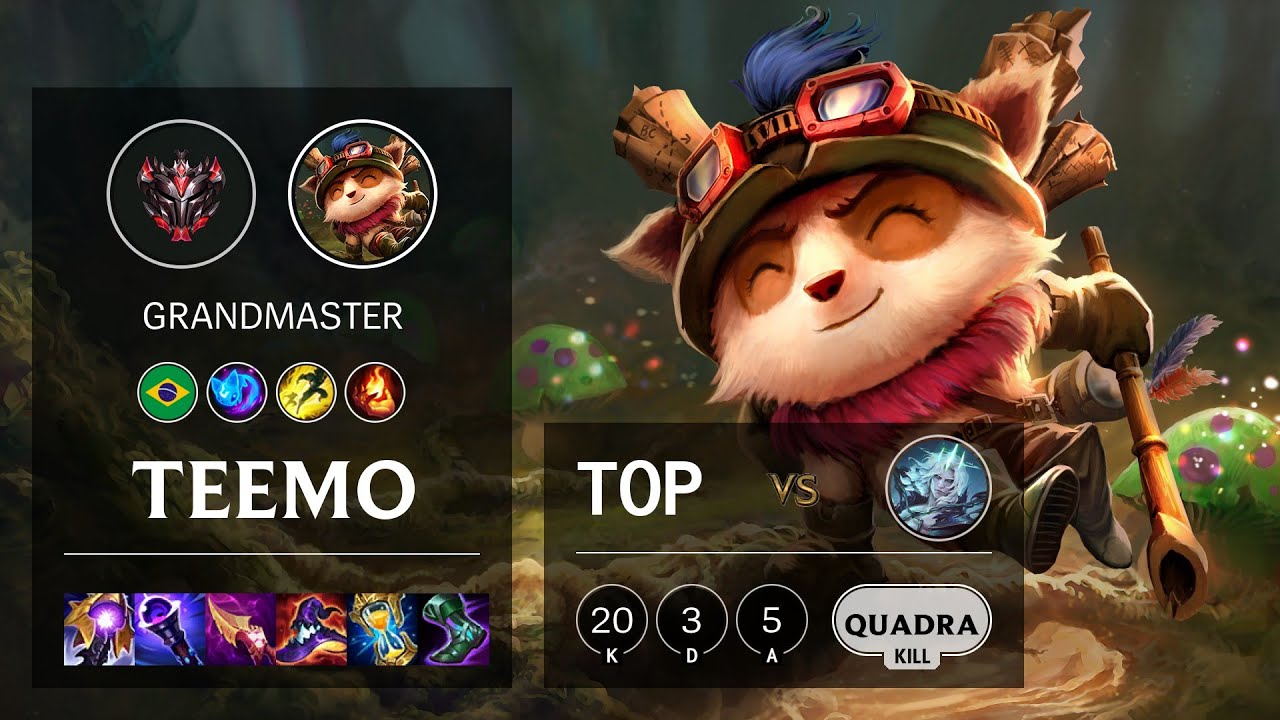 Teemo Top vs Viego - BR Grandmaster Patch 11.9