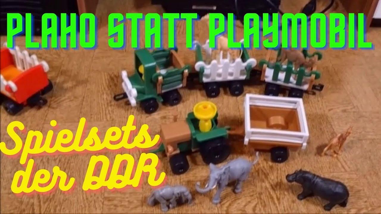 VEB Plaho statt Playmobil und Schleich - Spielsets für Kinder aus der DDR