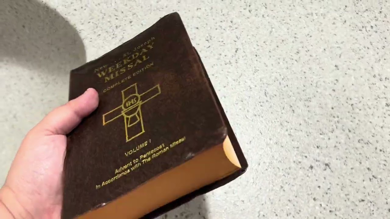 St Joseph Weekday Missal Vol  I : Advent To Pentecost || Product Review