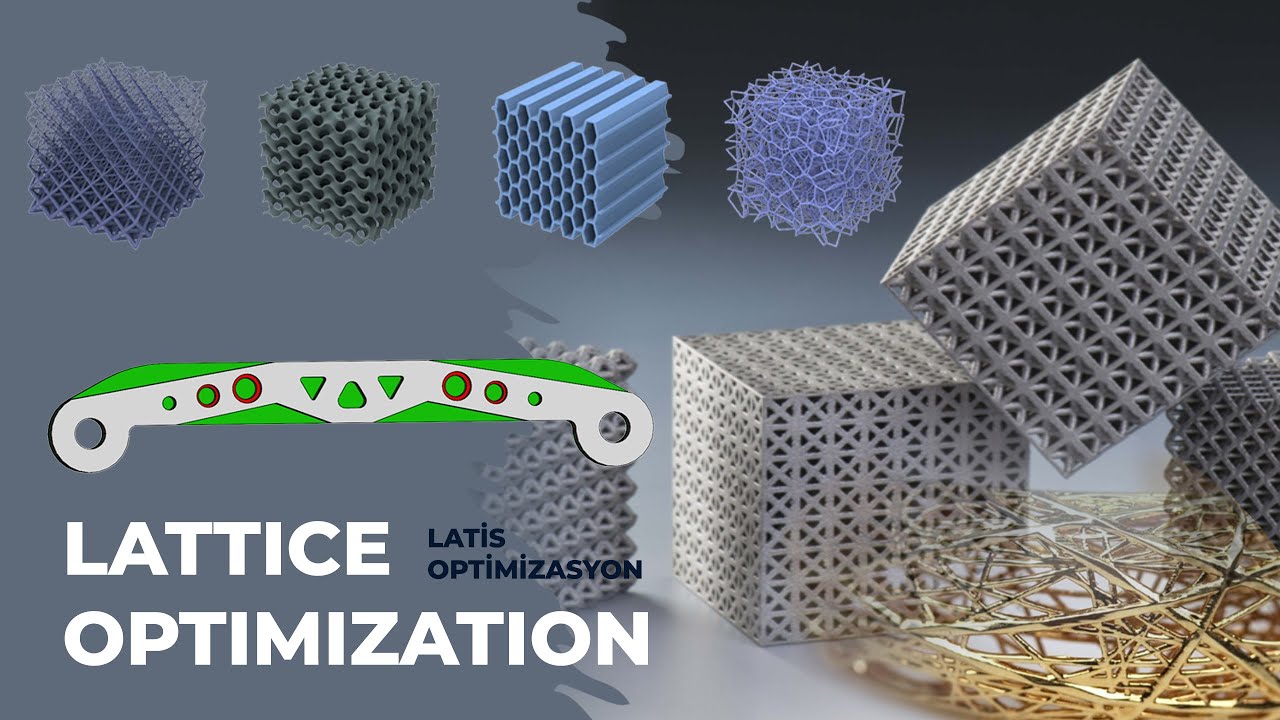Yapısal Optimizasyon Türleri - Lattice (Kafes) Optimizasyonu ( Hypermesh Uygulama Örneği)