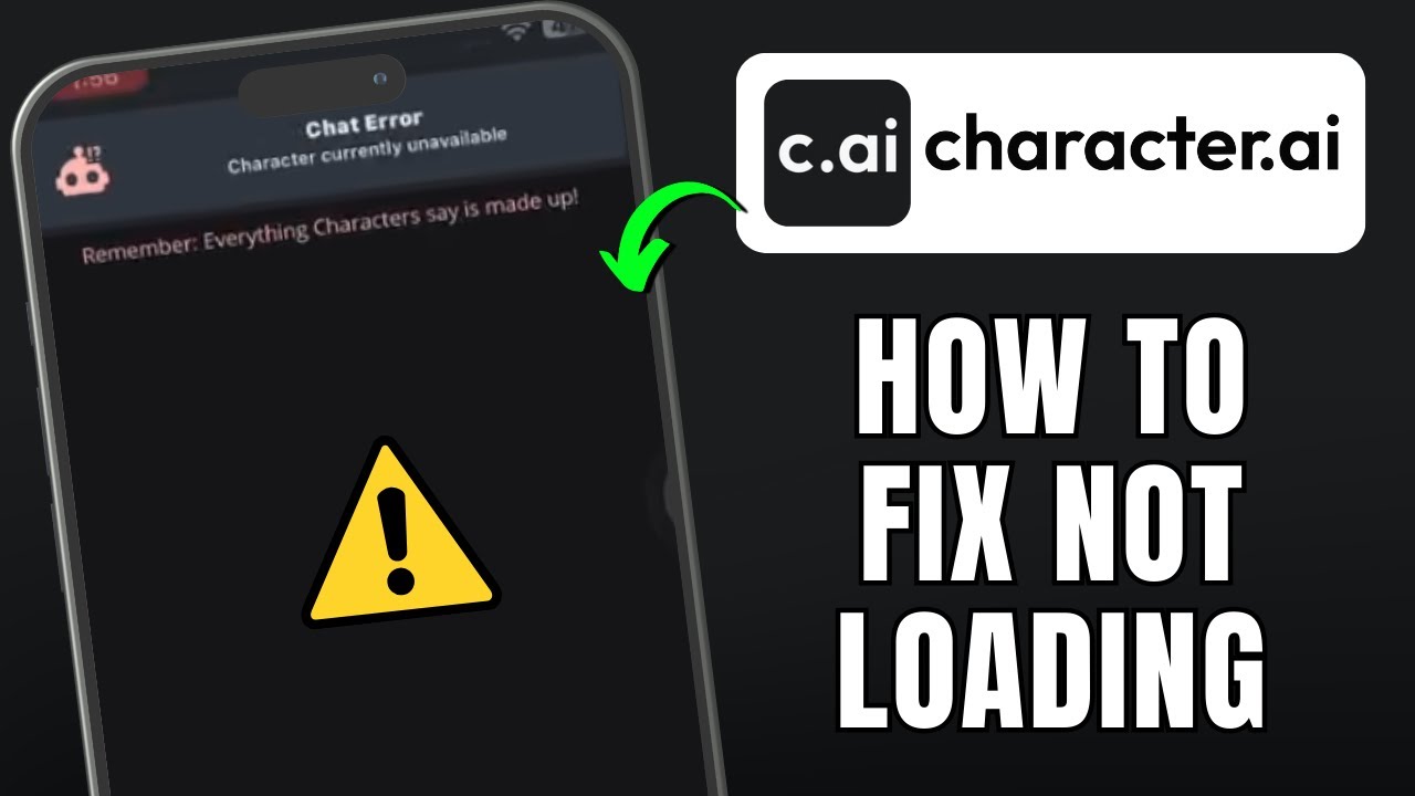 How to Fix Character AI Not Loading on Mobile 2025 (Why is My c.ai Chat Not Loading)