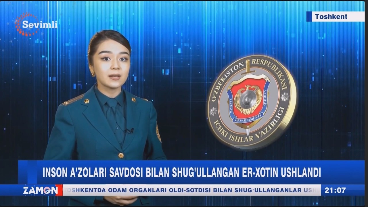 Inson aʼzolari savdosi bilan shugʻullangan er-xotin ushlandi (Toshkent)
