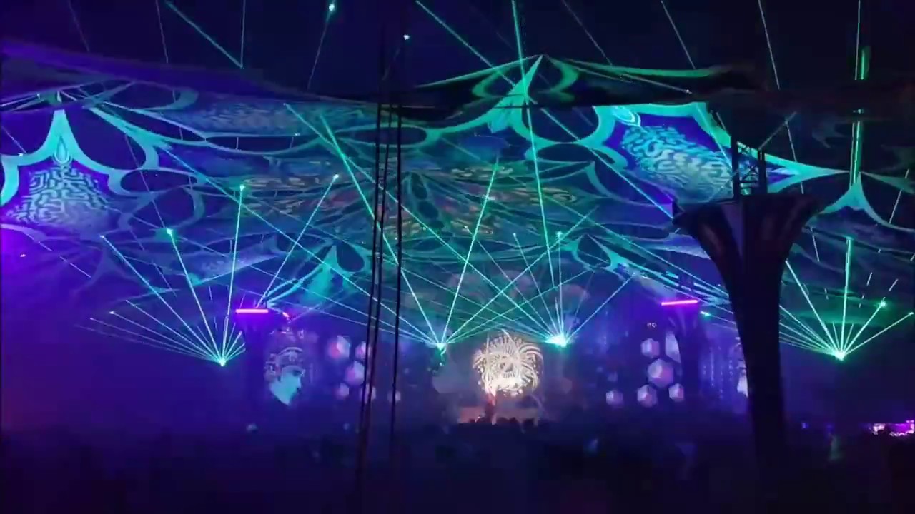 PsyFestival in Austria@FLOW FestivaL2017@Psy trance(LASER VIDEO)[HD] ॐ