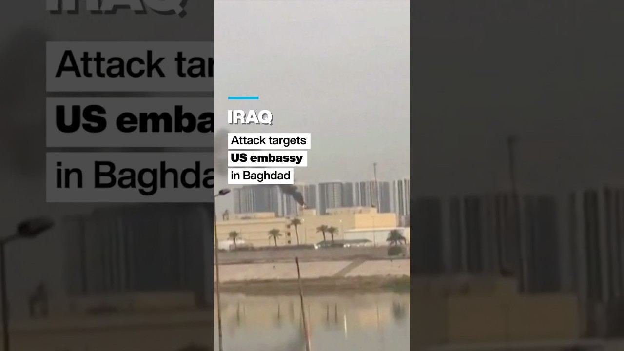 🇮🇶 #US embassy attacked in #Baghdad, after strikes kill Iran-backed fighters in #Iraq &bull; FRANCE 24