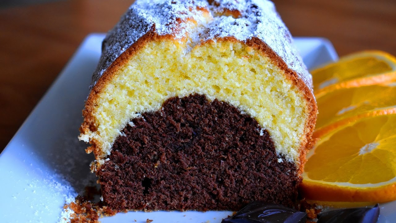Babka czekoladowo pomarańczowa