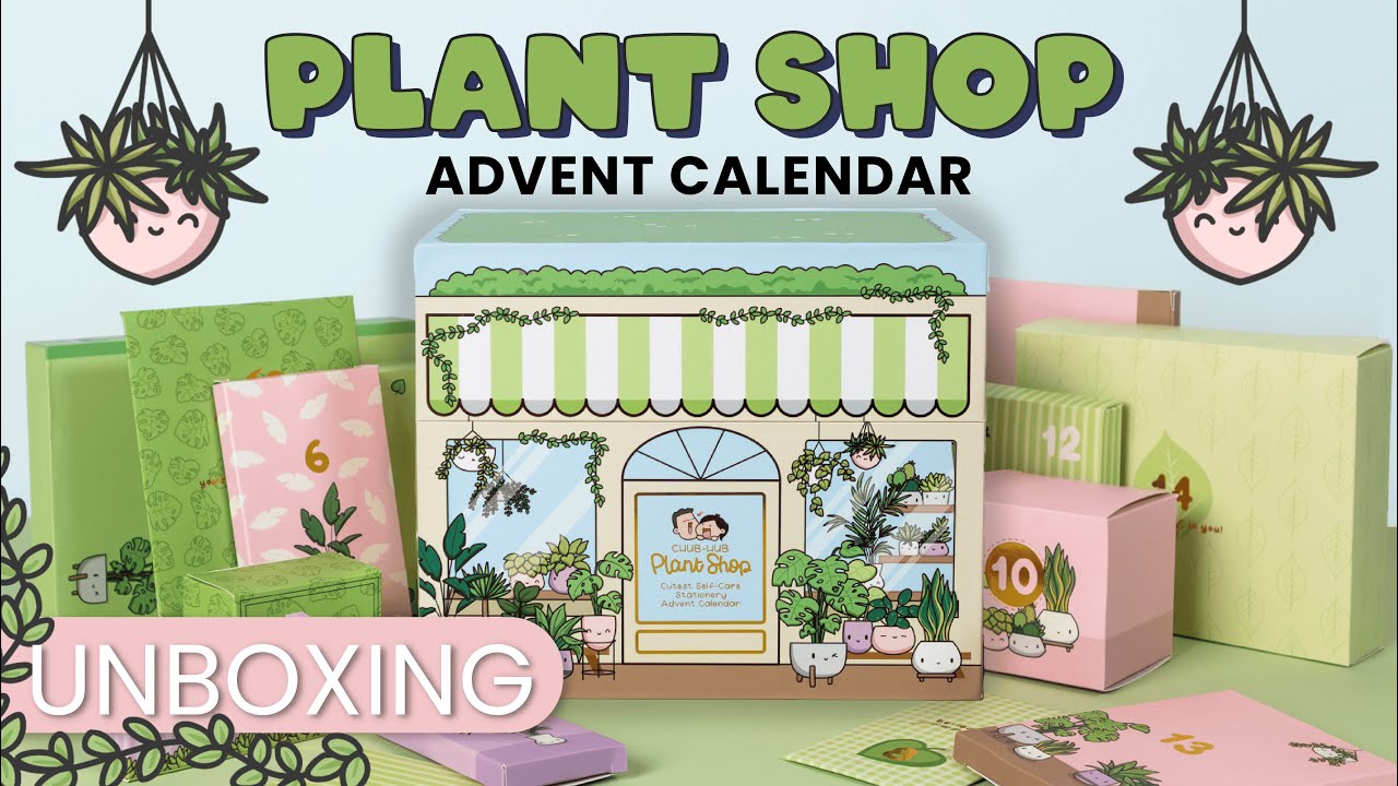 UNBOXING: Plant Shop Advent Calendar 🪴☀️ | Hubman and Chubgirl