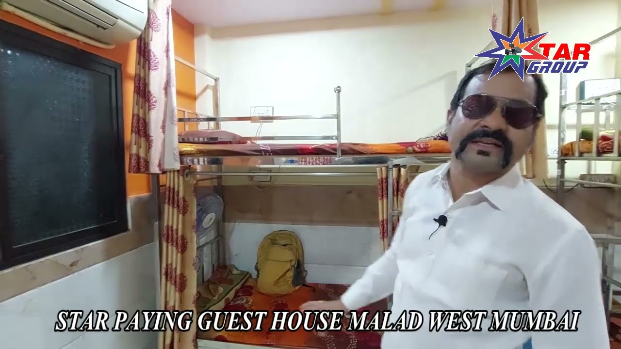 #MALAD WEST MUMBAI STAR PG HOUSE BOYS PG  नो डिपाजिट   नो एक्स्ट्रा  चार्ज