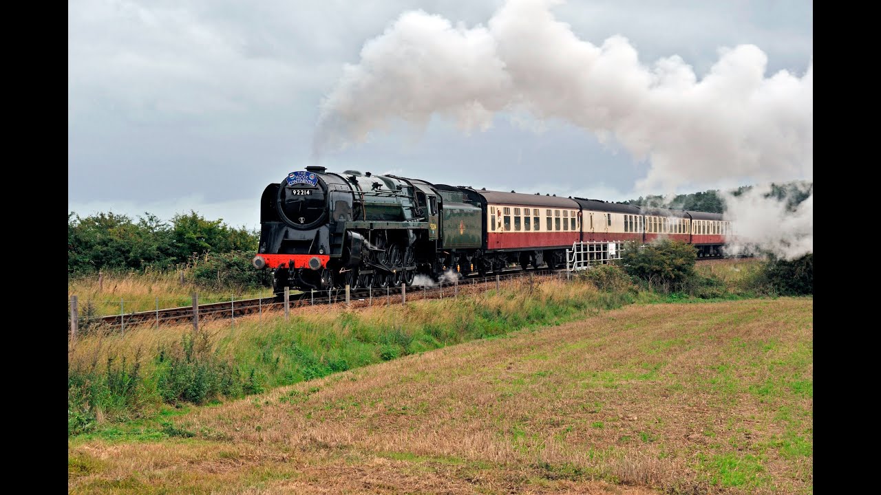 BR Standard 9F 92214 North Norfolk Railway Gala 6th September 2015