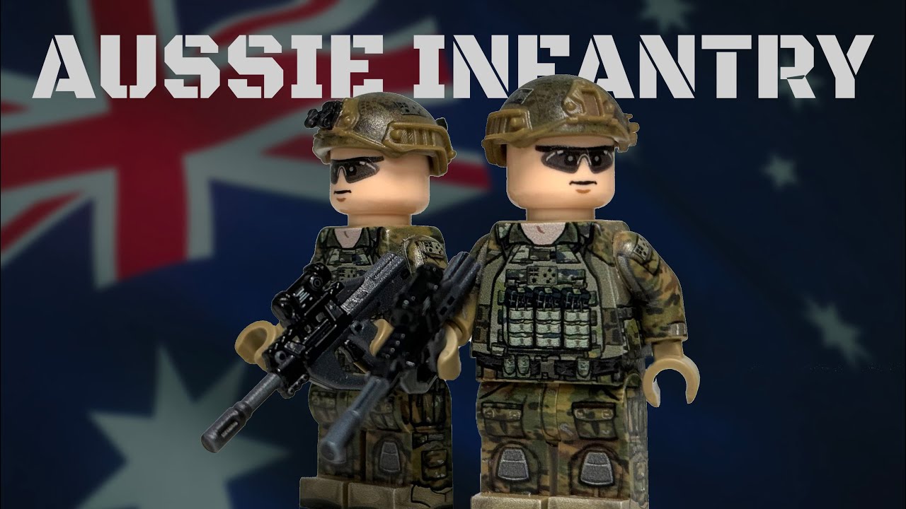 Brickmania Australian Modern Infantry Soldier Review