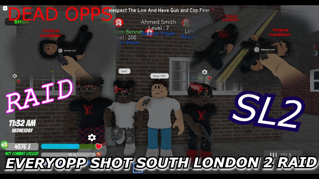 RAIDING OPPS Sl2 WITH OG GNG SOUTH LONDON 2 [ every opp shot]