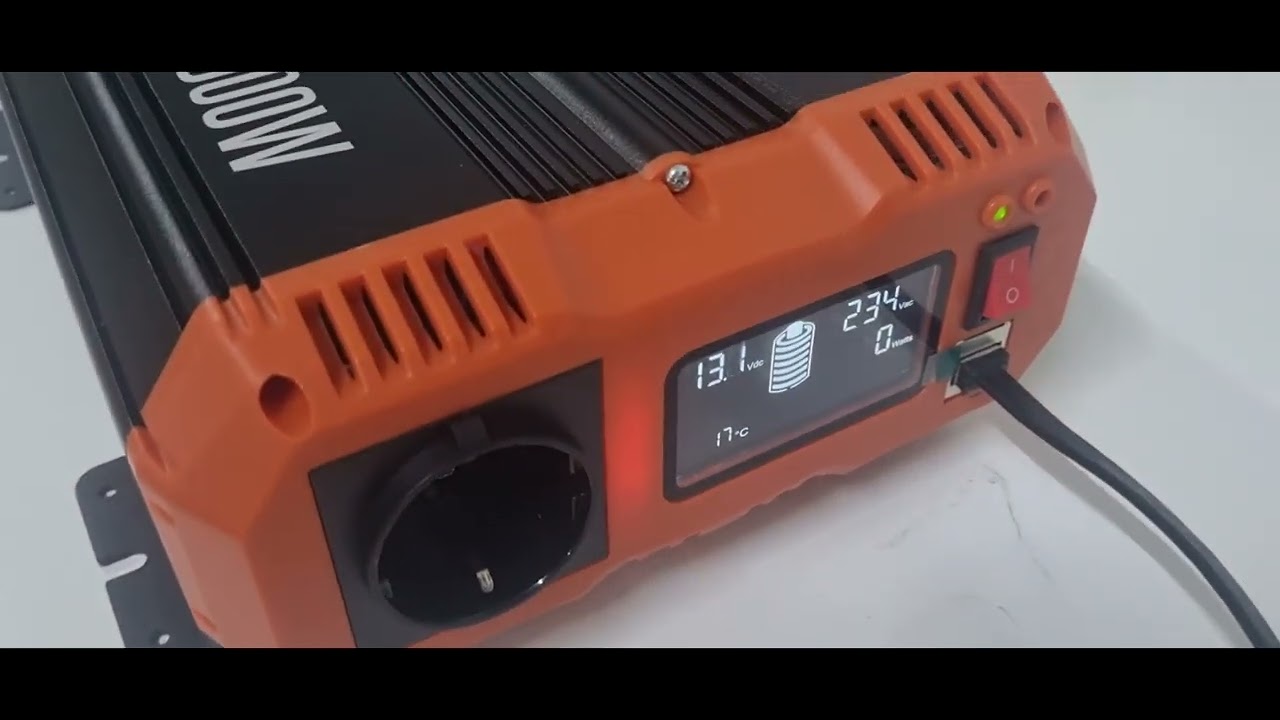 Prezentare invertor 1500W Ronic 12V-220V