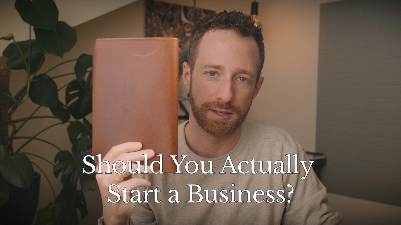 Should You Actually Start a Business? (It's Easier Than Ever, But That's Not the Point)