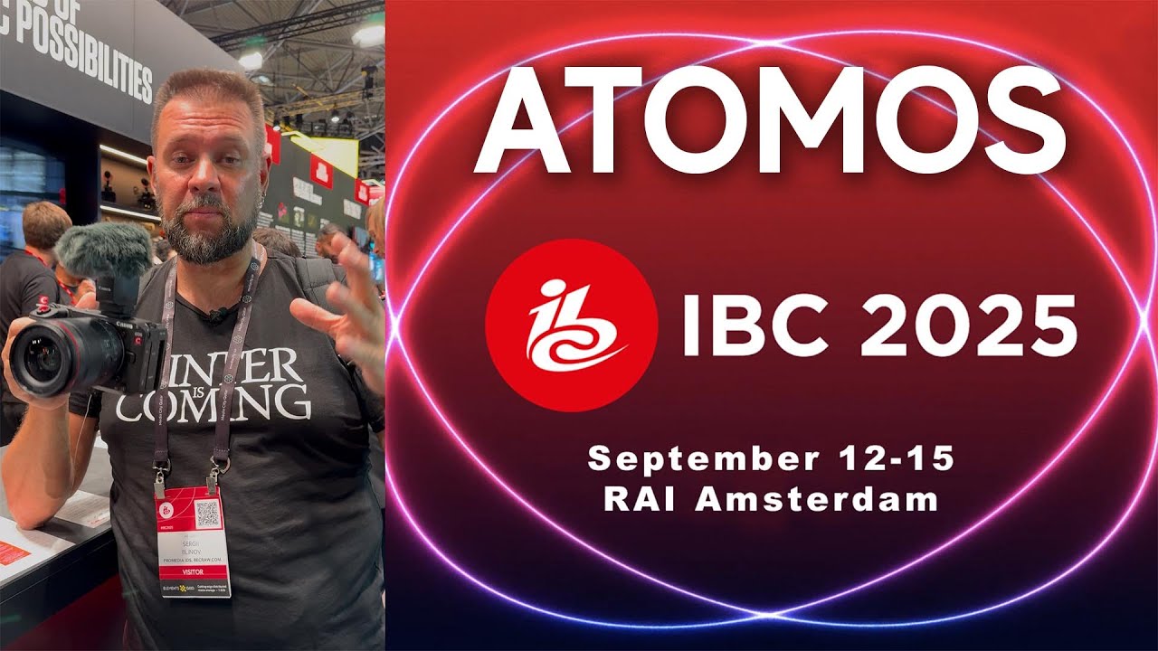 IBC 2025 - Atomos. Atomos Ninja TX &mdash; новый монитор-рекордер 8K