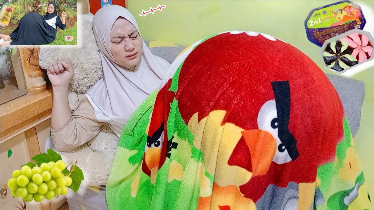 HAMIL DITUTUPIN SELIMUT ASTAGA LAHIRAN DITAMAN SENDIRI KELUAR BAYI ⁉️ ESKRIM UNIK RASA 🥑 🍌