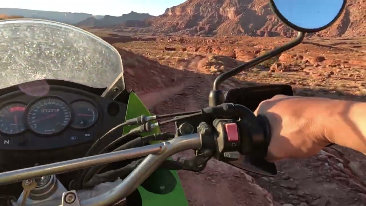Pt.1 Lockhart Road, Moab - KLR650 breakdown 