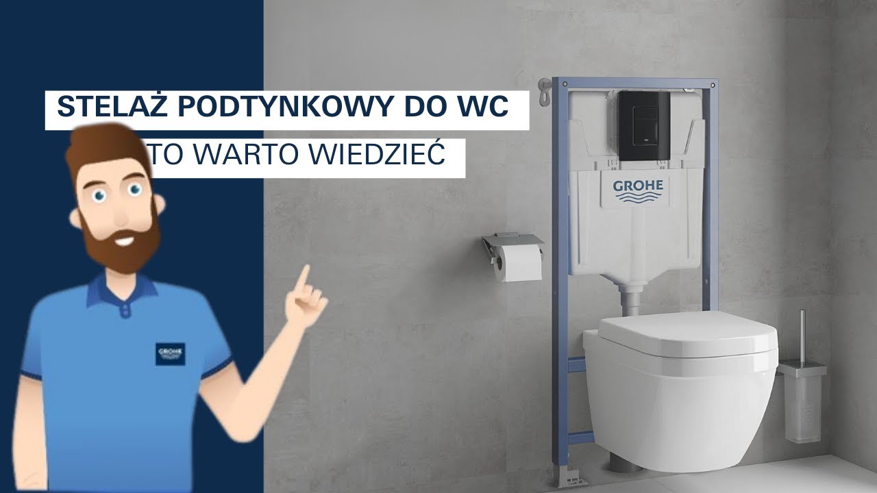 Wszystko co musisz wiedzieć o stelażu podtynkowym GROHE do WC