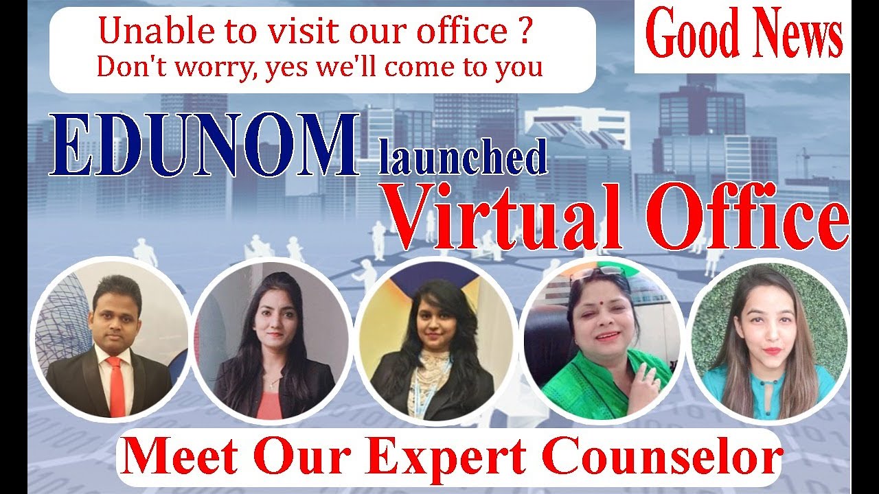 Introducing Virtual Office || Live Counselling || Meet Our Expert Counsellors || Edunom Media