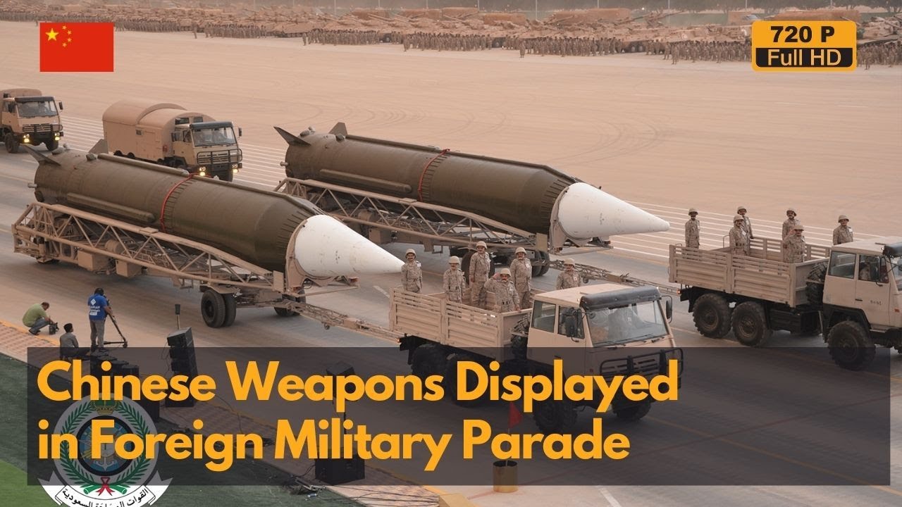 Chinese Weapons in Military Parades of Foreign Counties (720P)