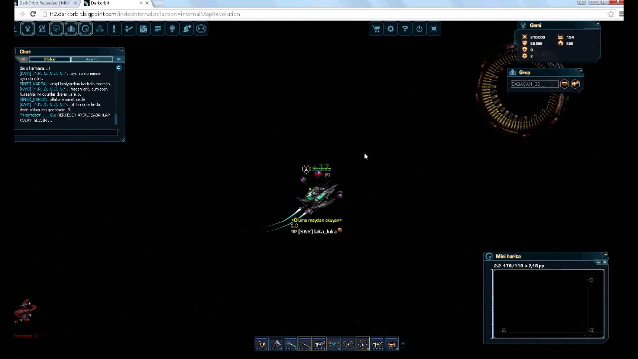 Darkorbit T&uuml;rkiye2 ░▒▓V&upsilon;Я-ỲĪĜĪĎĪM-V&upsilon;Я▓▒  BABACAN38 BOT