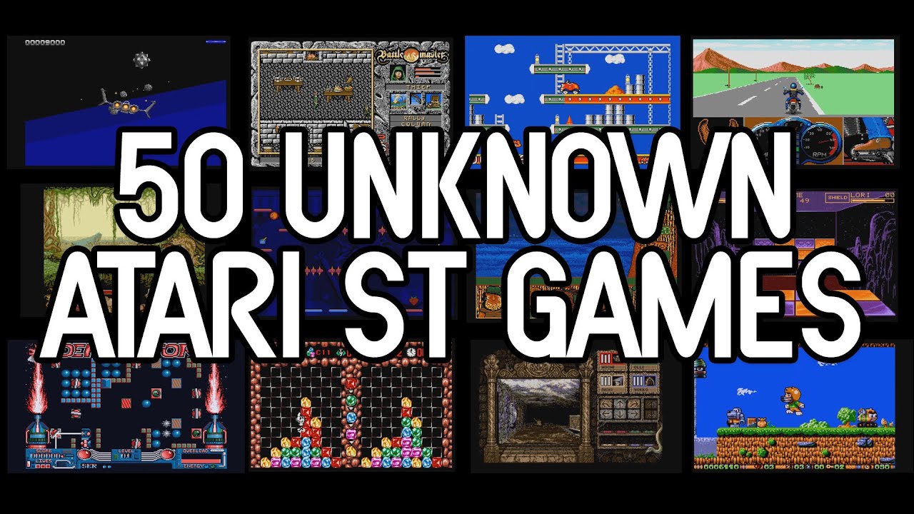 50 Unknown Atari ST Games