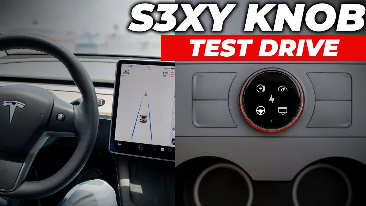 Using the S|3|X|Y Knob while driving | Full Tesla Control