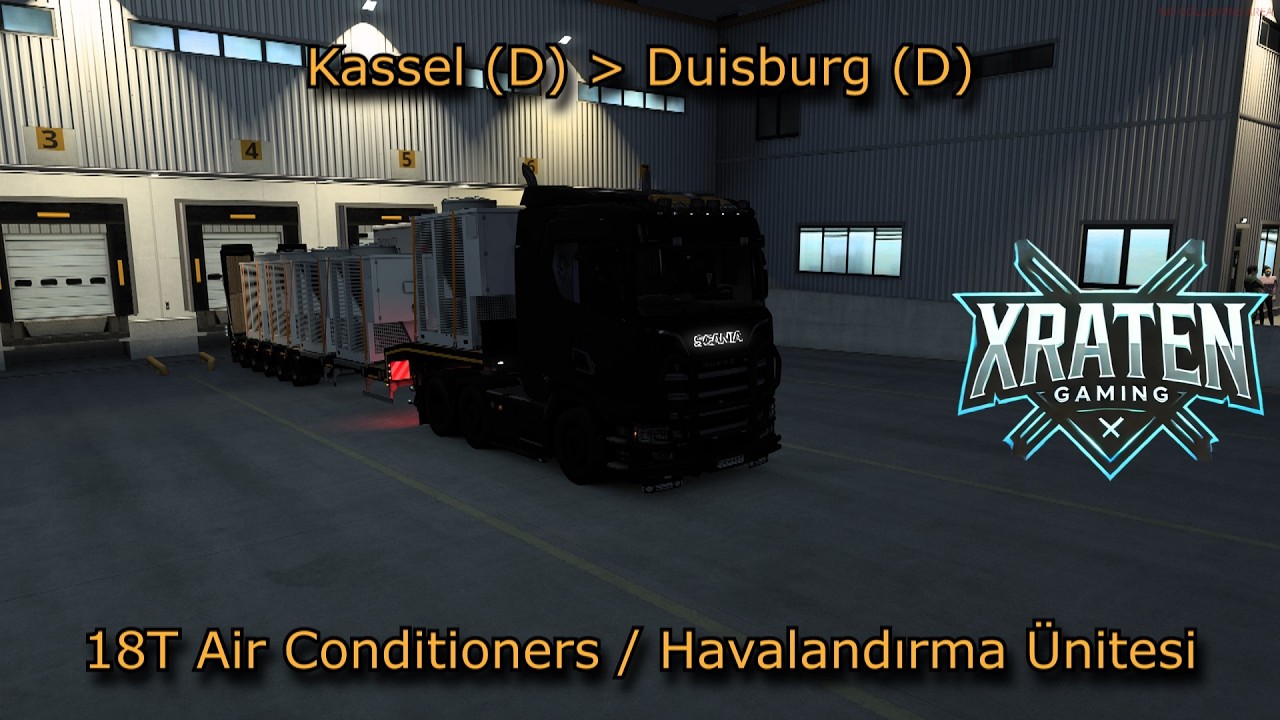 Air Conditioners Delivery / Havalandırma Ünitesi Teslimatı / ETS 2 TruckersMP / Logitech G29