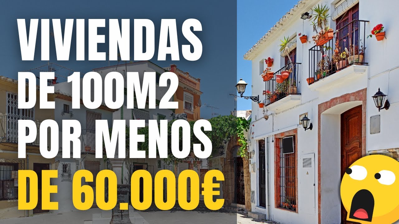 🇪🇸 Pueblos baratos cerca de MURCIA para comprar CASA en 2026
