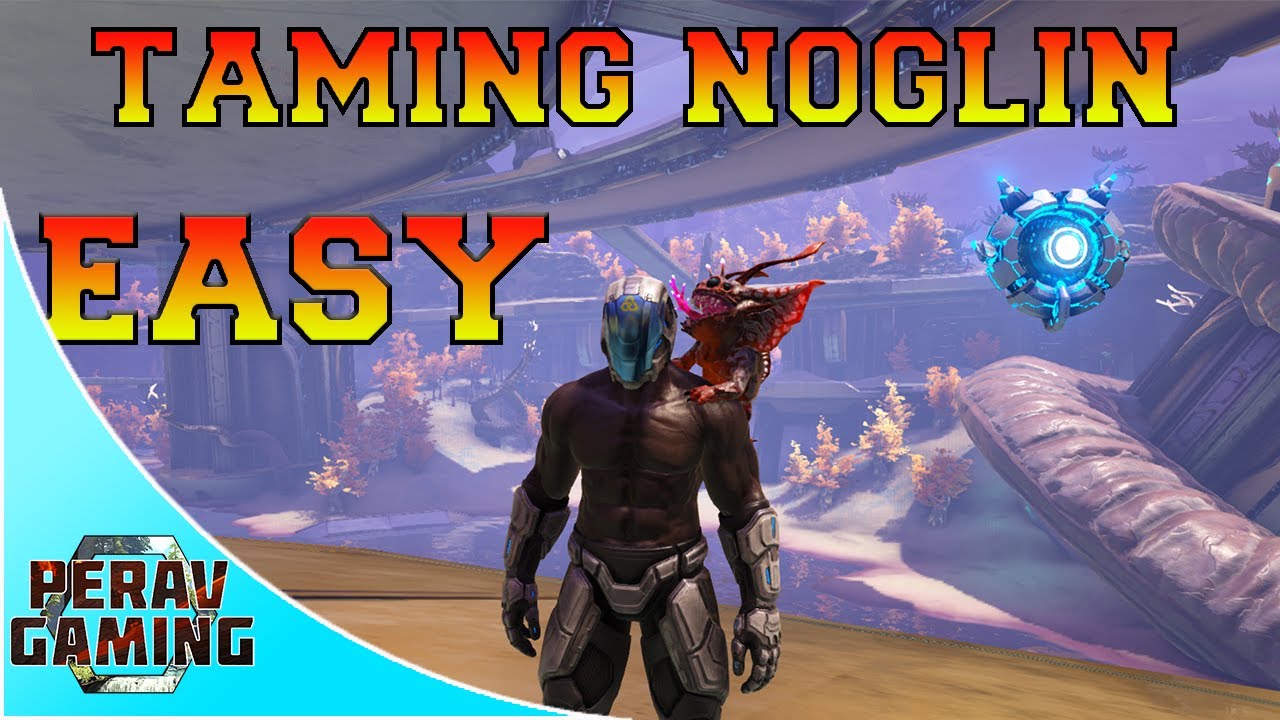TAMING NOGLIN FR (comment apprivoiser un noglin?) ark genesis part 2 (ark)(tuto)