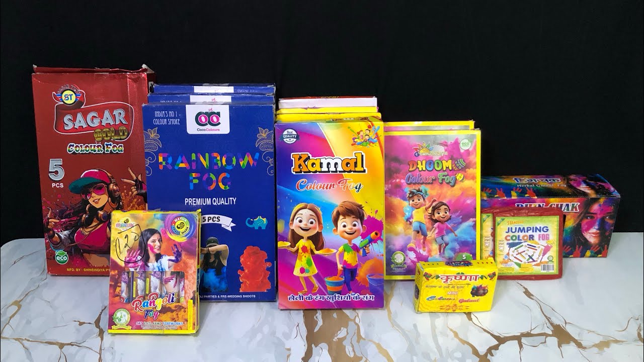 Types Of Colour Smoke Holi 2026