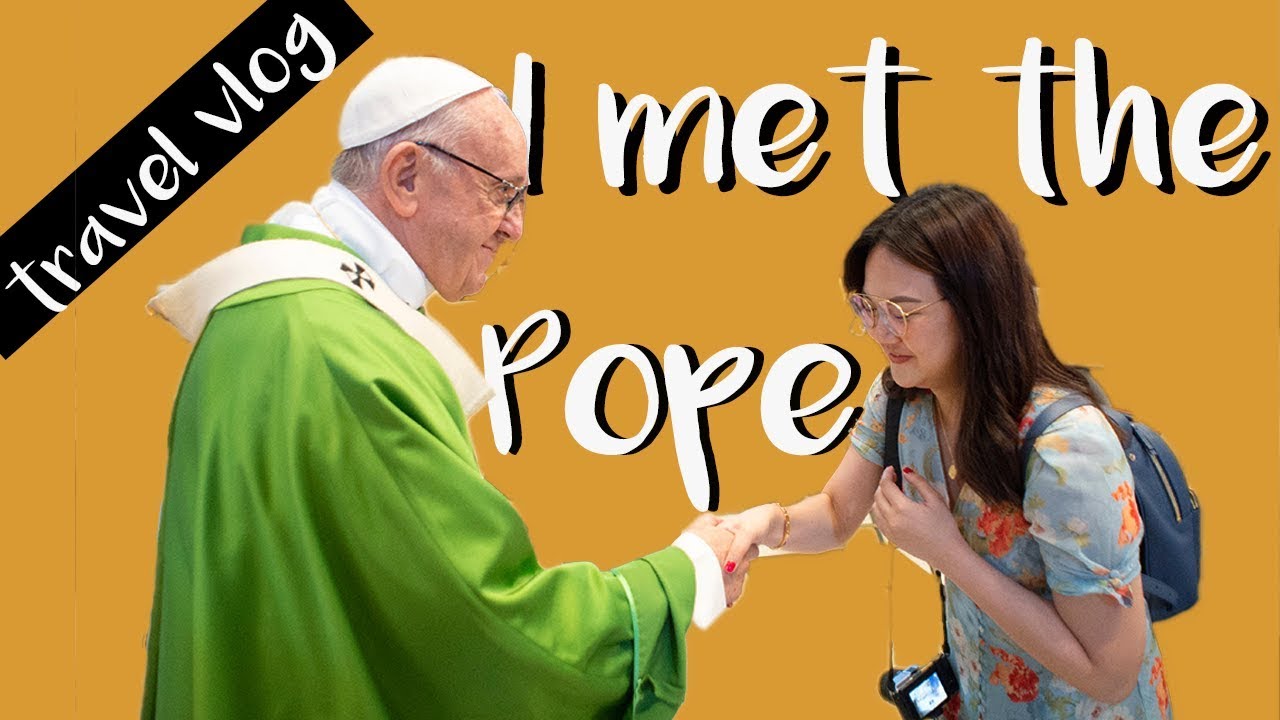 HOW I MET THE POPE! | ASHLEY SANDRINE