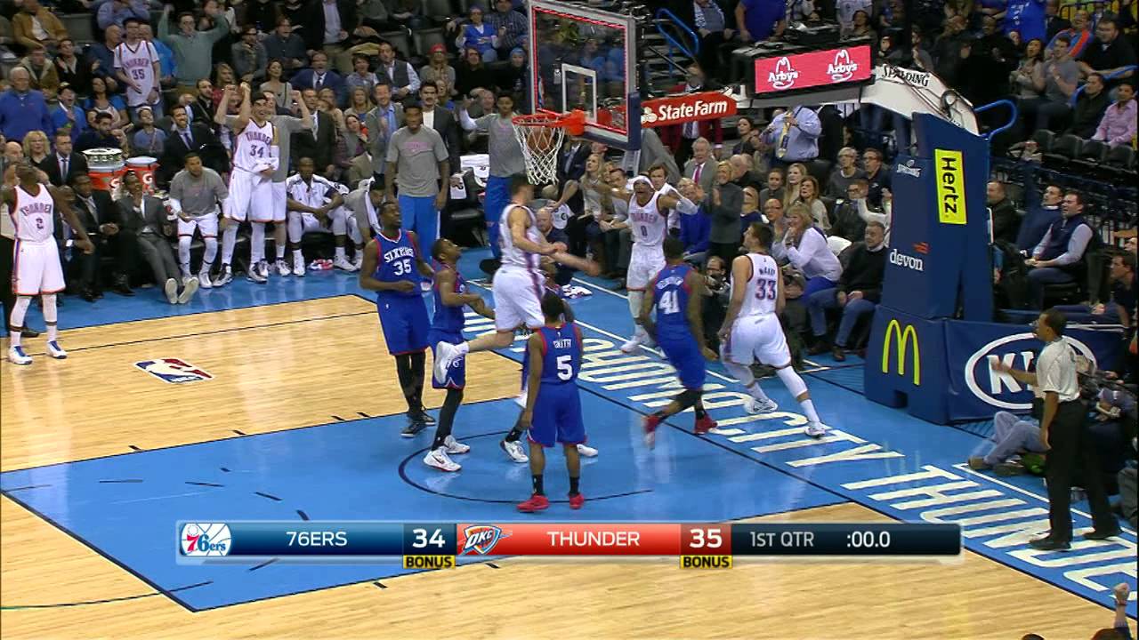 Russell Westbrook Gets 4th Straight Triple-Double (49pt/16reb/10asst)