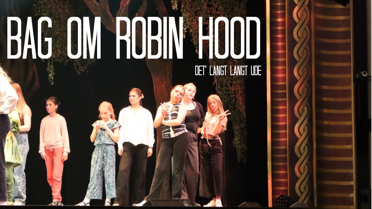 Hemmeligheder fra Sherwoodskoven II Bag scenen på Eventyrteaterets familie musical Robin Hood 2021
