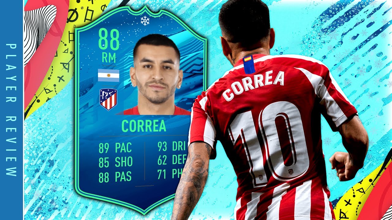 FIFA 20 Winter Refresh Correa Review - is he worth it? | 88 League SBC Correa Player Review