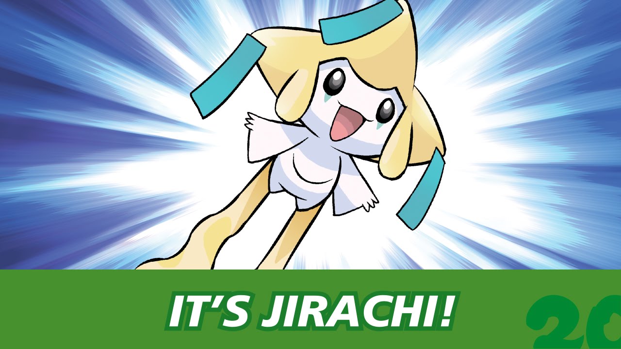 Celebrate #Pokemon20 with the Mythical Pok&eacute;mon Jirachi!