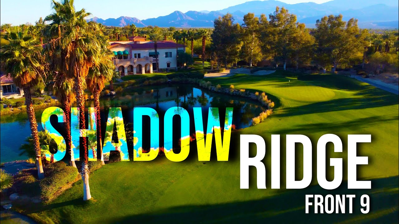 UNBELIEVABLE TERRAIN @ Faldo’s Shadow Ridge | FRONT 9 Course Vlog with Drone Flyovers