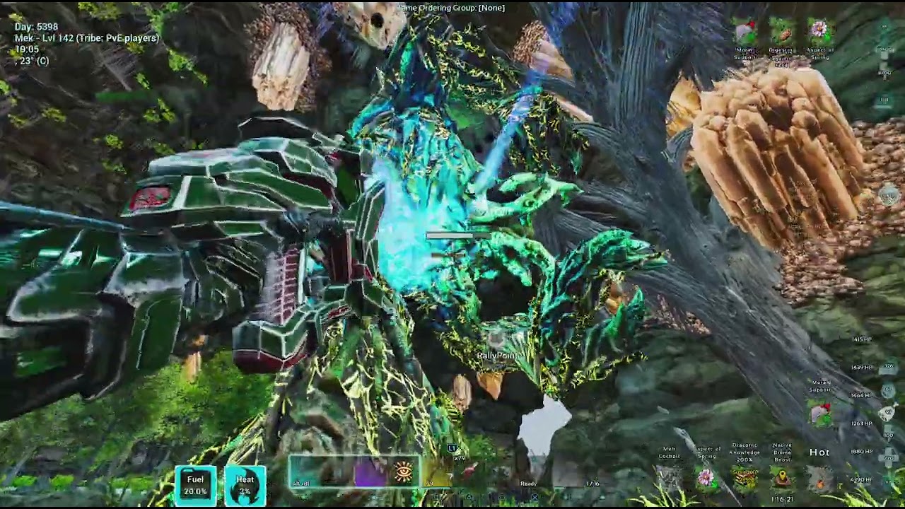 أخطر ترويض فورست في ARK 😱 الفاء كينق