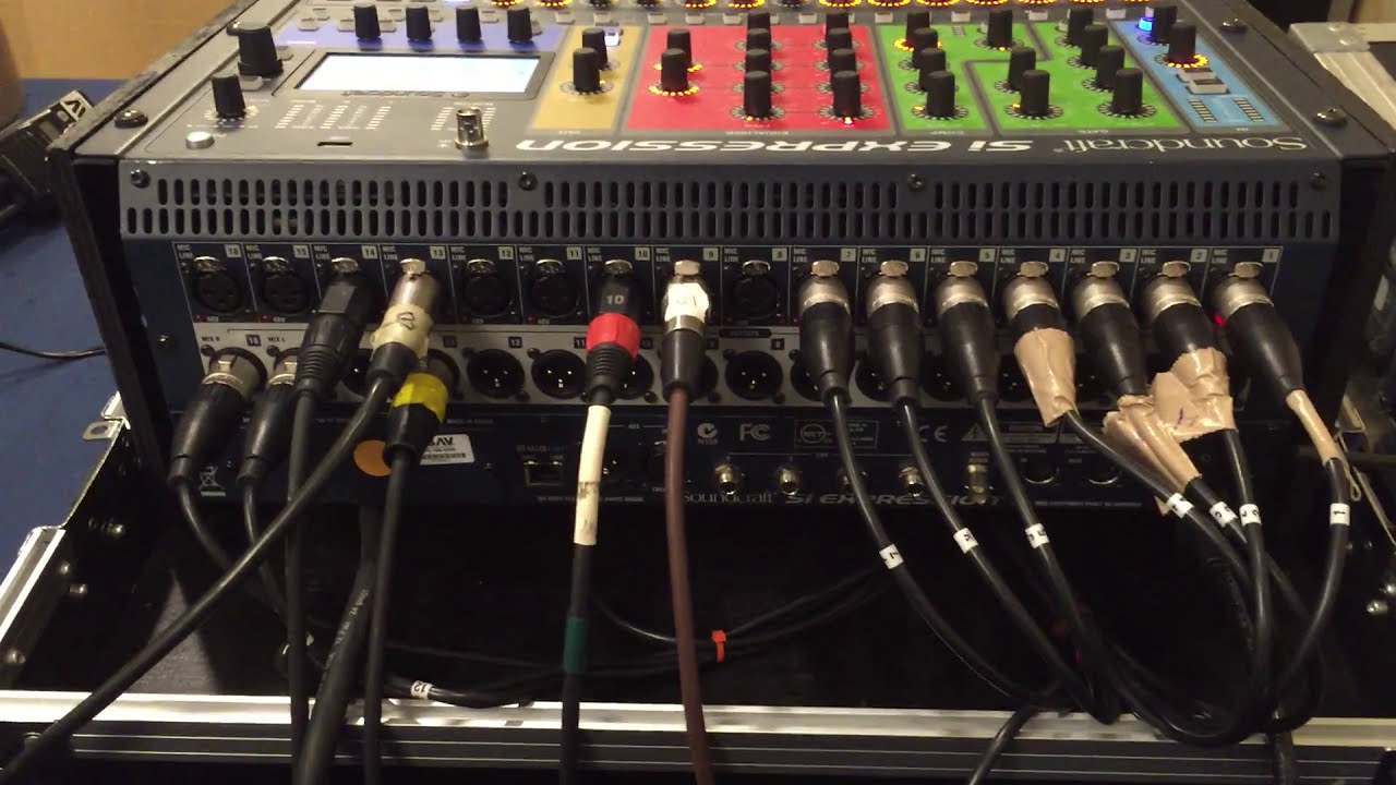 Soundcraft: SI Expression Stereo Output/Mono Output Patching Tutorial/ General input output info