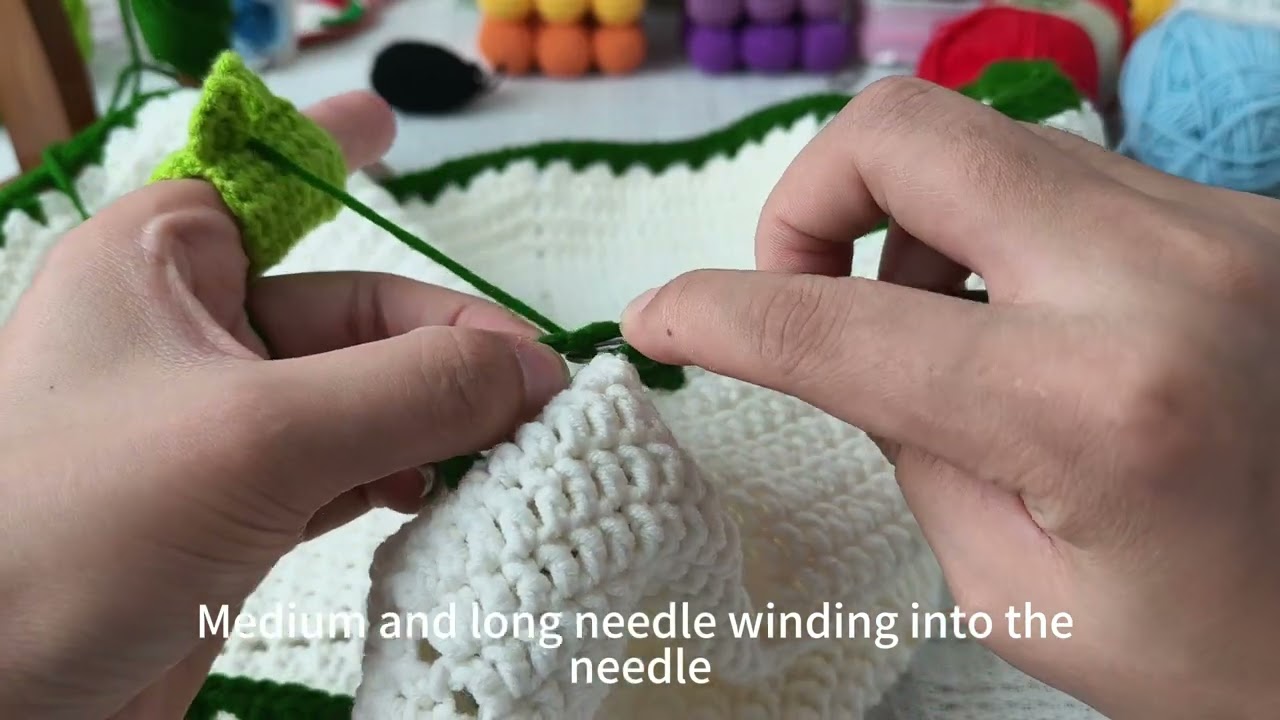 Flower blanket crochet diagram (DY252)