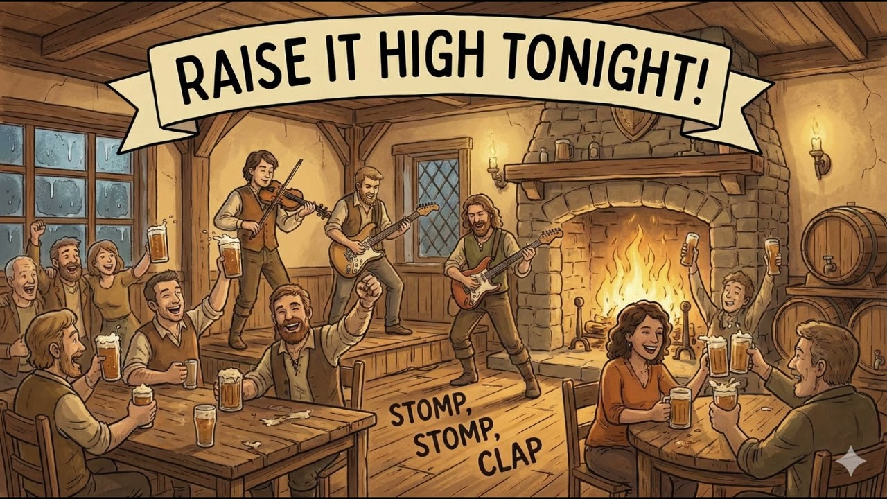 Irish Folk Rock Anthem | Raise It High Tonight (Pub Song)