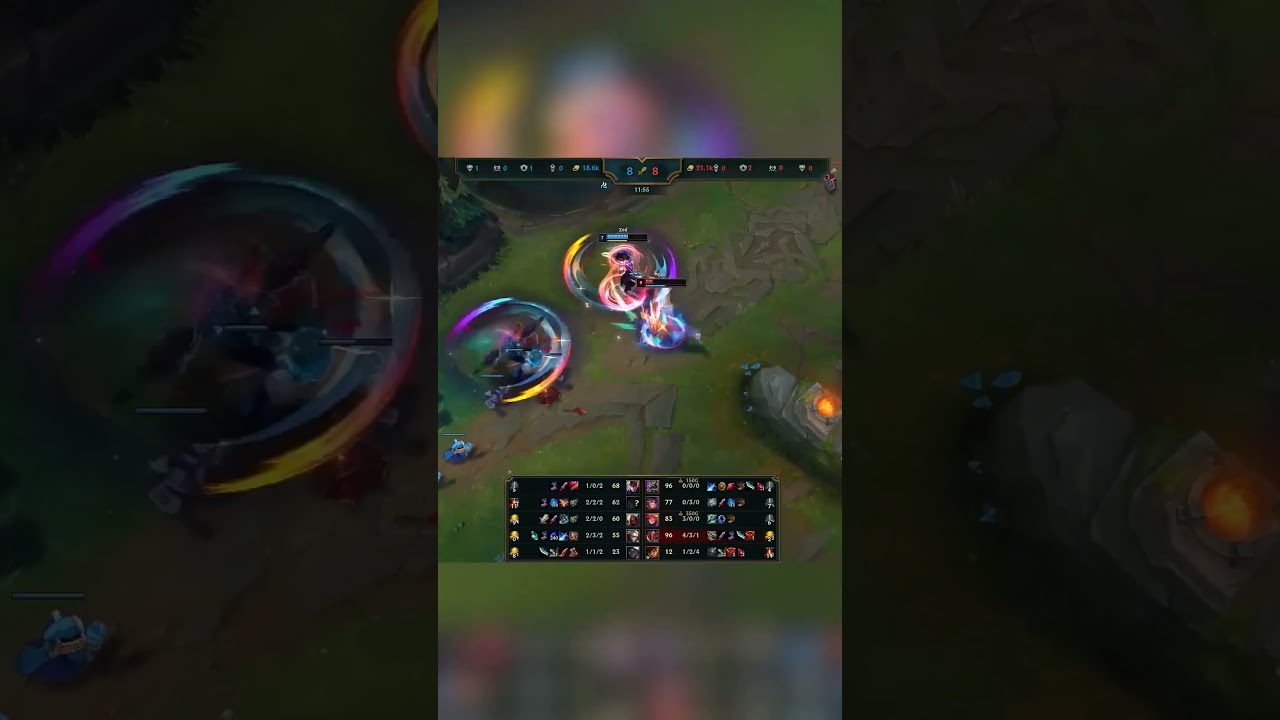 Zoe went crazy vs Zed #zoe #leagueoflegends