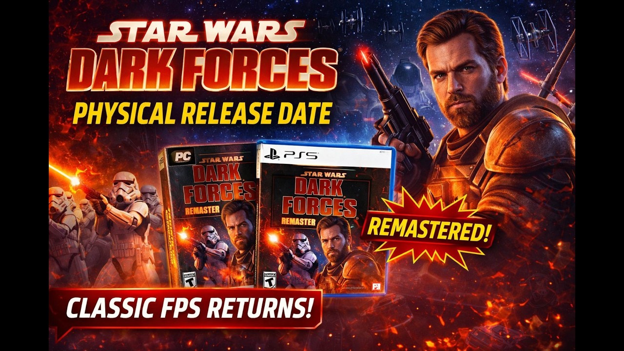 Star Wars Dark Forces Remaster Gets Physical Release Date – Classic FPS Returns for Collectors