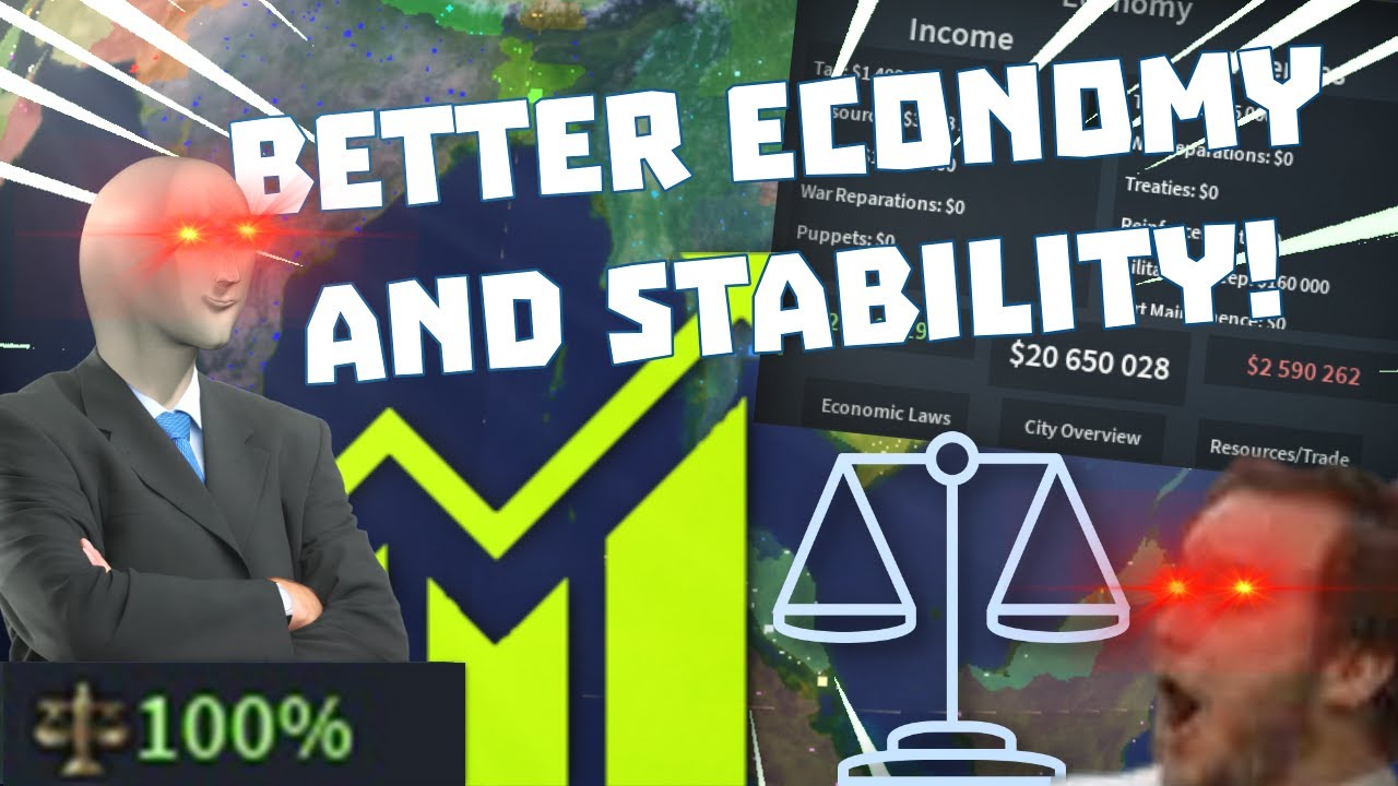 HOW TO GET 10x BETTER ECONOMY AND STABILITY EARLY GAME! | Roblox Rise of Nations.