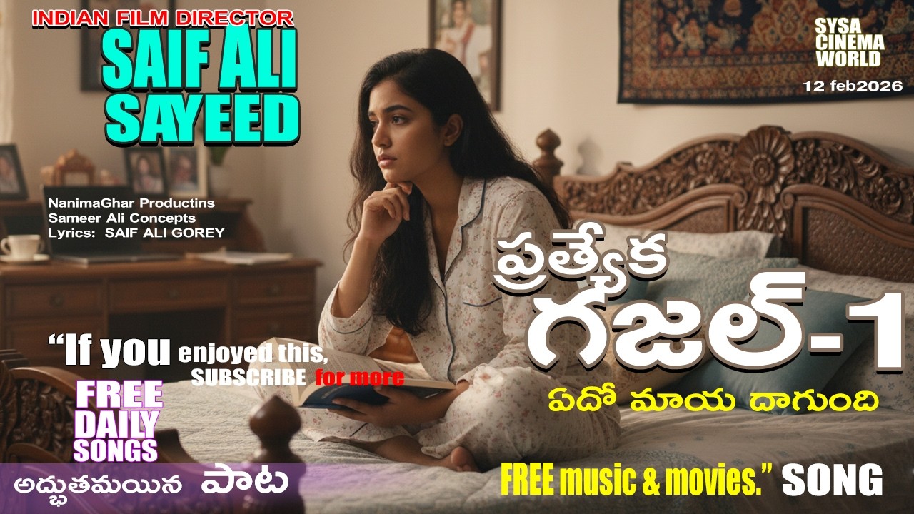 SAIF ALI SAYEED - lolopale edo undi _Ghazal  _1  (Official Music )