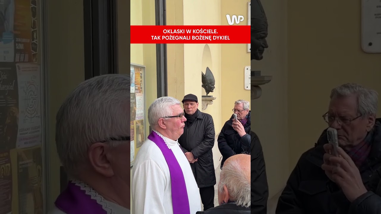 Brawa podczas pożegnania Bożeny Dykiel #pogrzeb  #aktorka  #film
