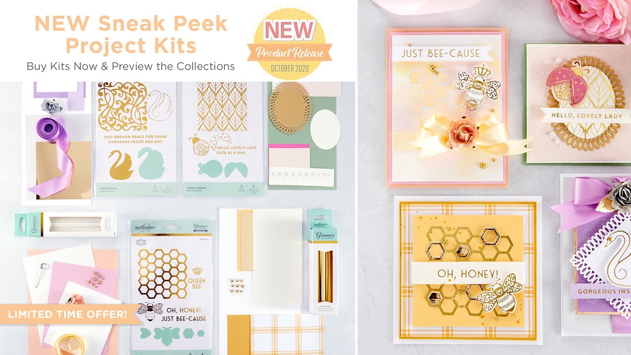 Becca Feeken Sweet Cardlets Glimmer Project Kit Unboxing