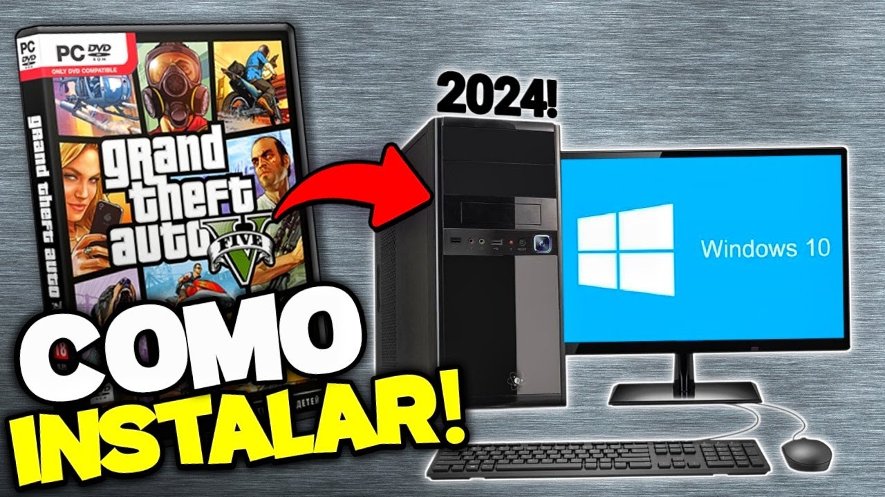 COMO INSTALAR GTA 5 NO PC! (Atualizado 2024)