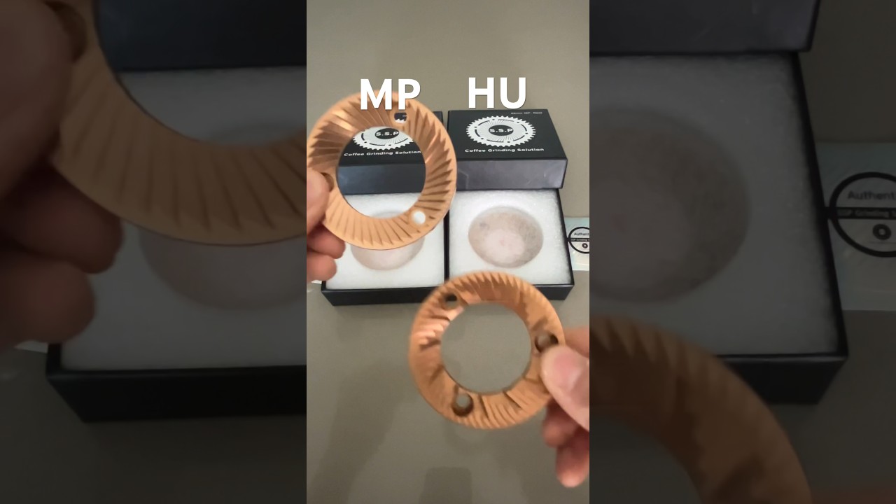 64mm SSP Burrs MP vs HU #ssp #ssphu #sspmp #64mm #64flatburr
