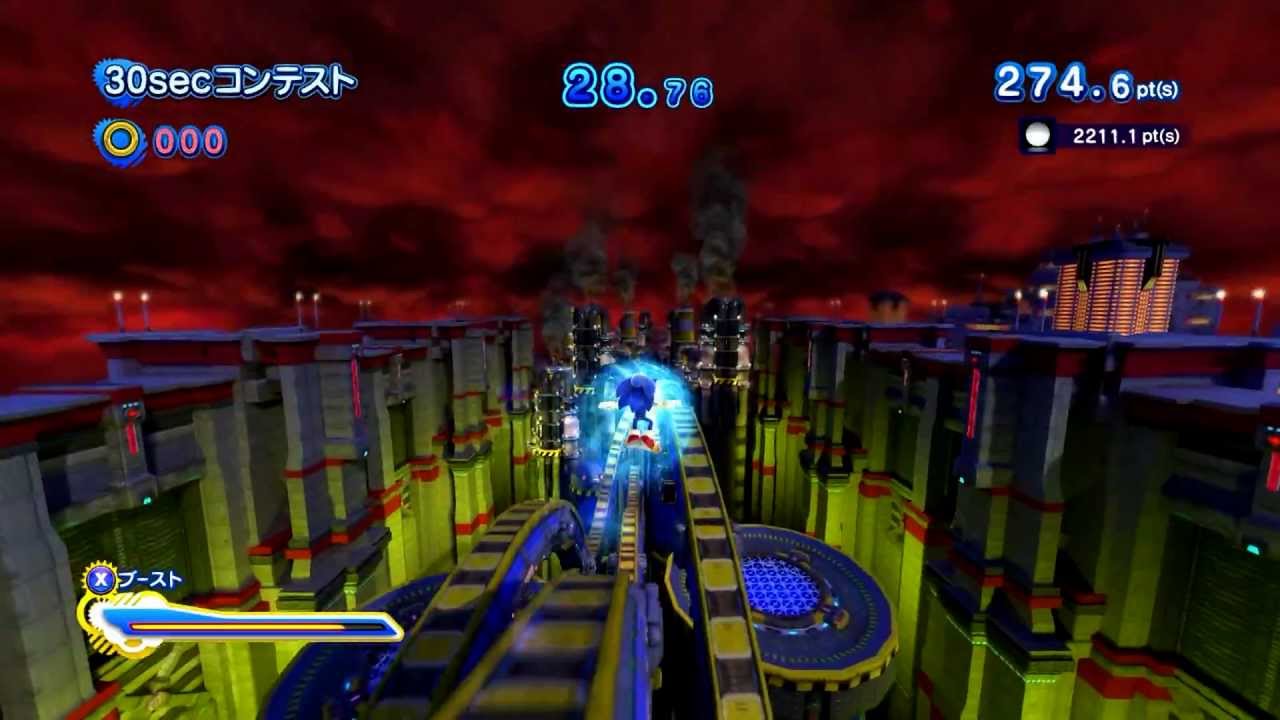 Sonic Generations  30 Second Trial CP/SS/SpHi/SeHi/RR Modern